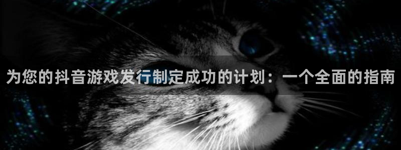 门徒娱乐项目：为您的抖音游戏发行制定成功的计划：一个全面的指南