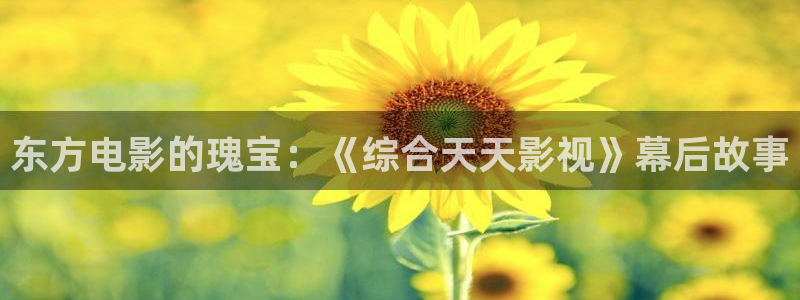 www四库影院：东方电影的瑰宝：《综合天天影视》幕后故事