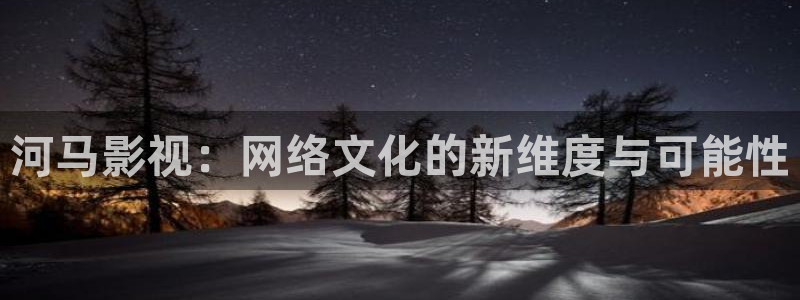 四库影院怎么看电影：河马影视：网络文化的新维度与可能性